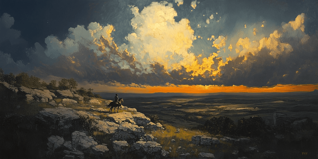 Western Fine Art Prints - Texas Cowboy Creations