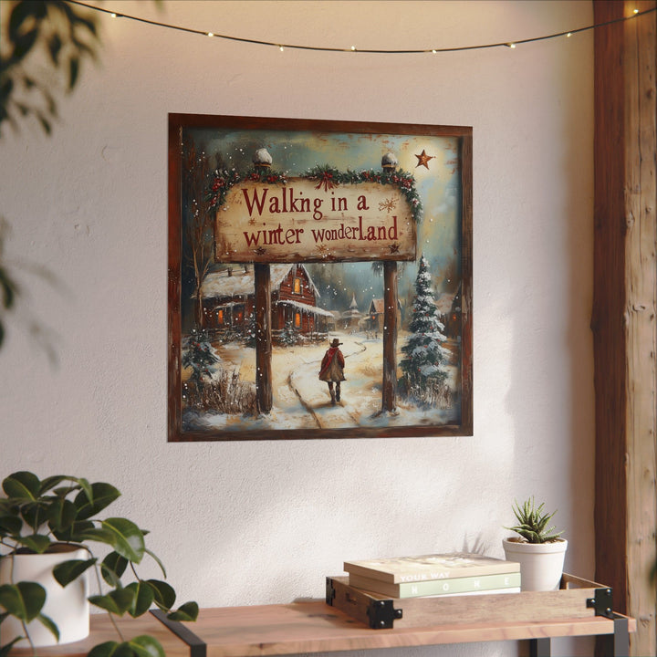 Walking in a Winter Wonderland | Fine Art Print