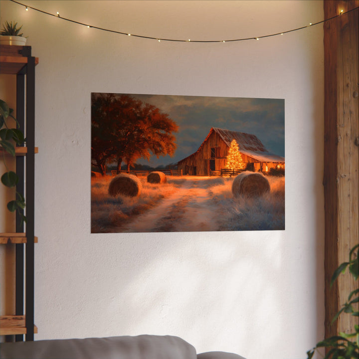 Country Christmas Eve | Fine Art Print
