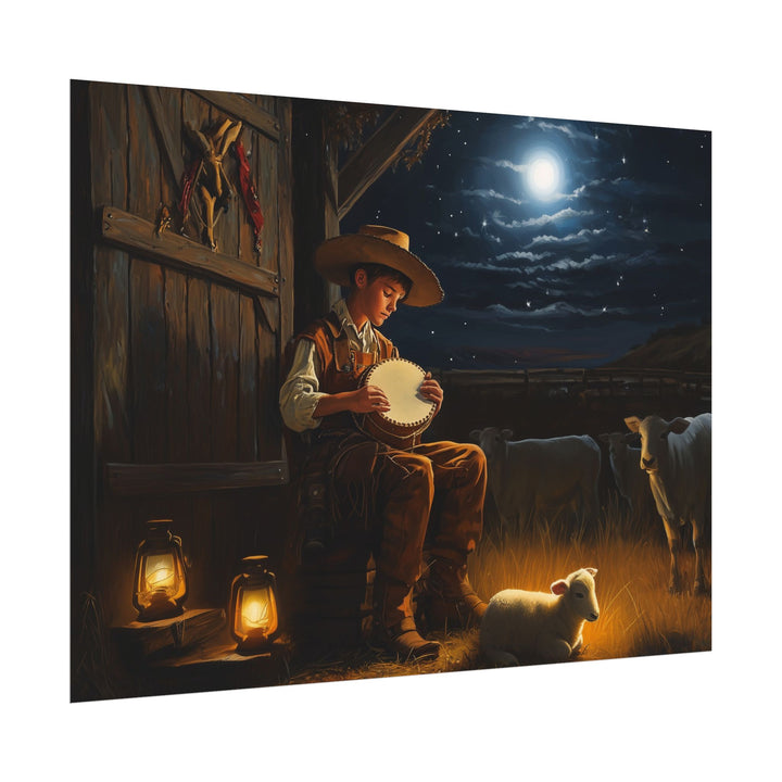 The Shepherd Boy’s Song | Christmas | Fine Art Print