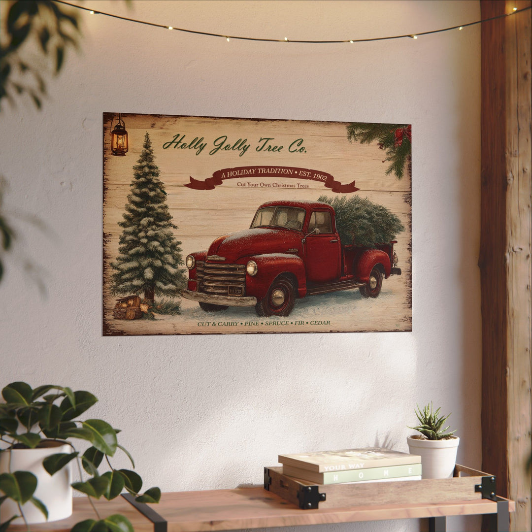 The Holly Jolly Tree Co. | Christmas | Fine Art Print