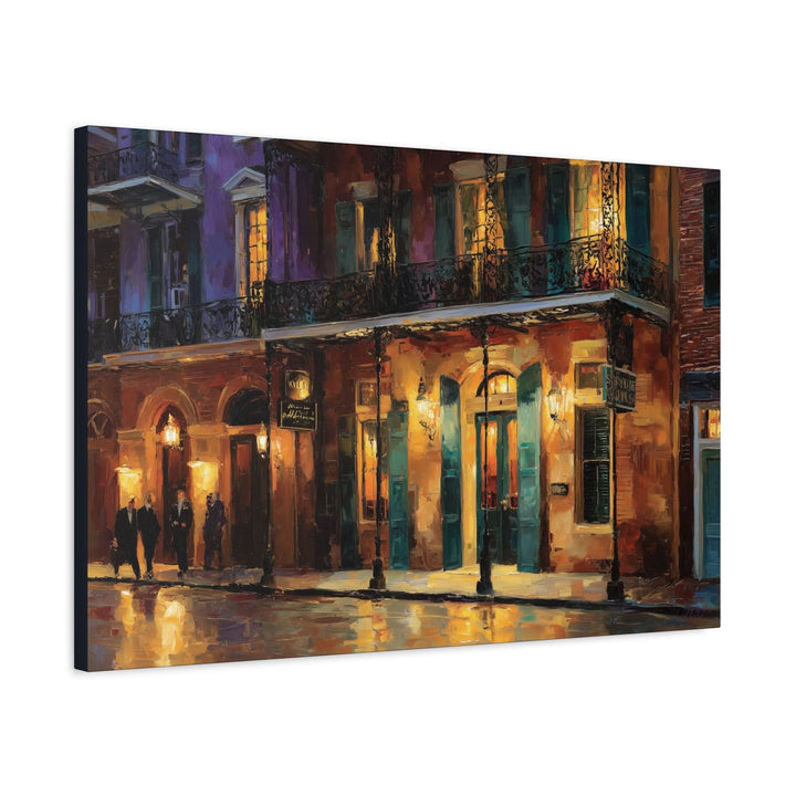 Lantern Light, French Quarter Canvas - Canvas - Texas Cowboy Creations