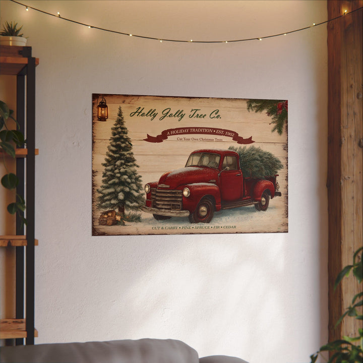 The Holly Jolly Tree Co. | Christmas | Fine Art Print