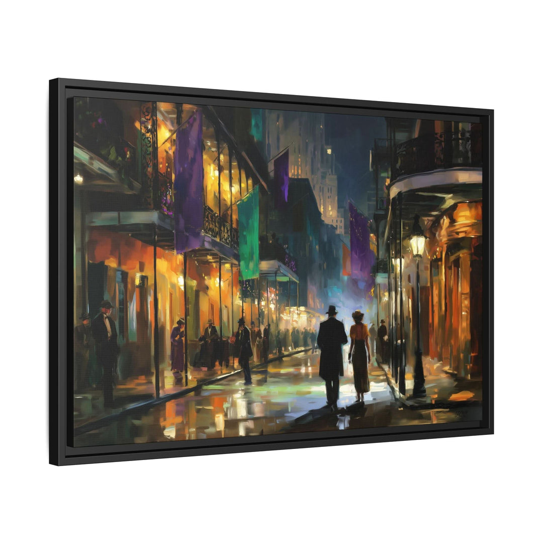 The Calm of Carnival Eve - Canvas - Texas Cowboy Creations