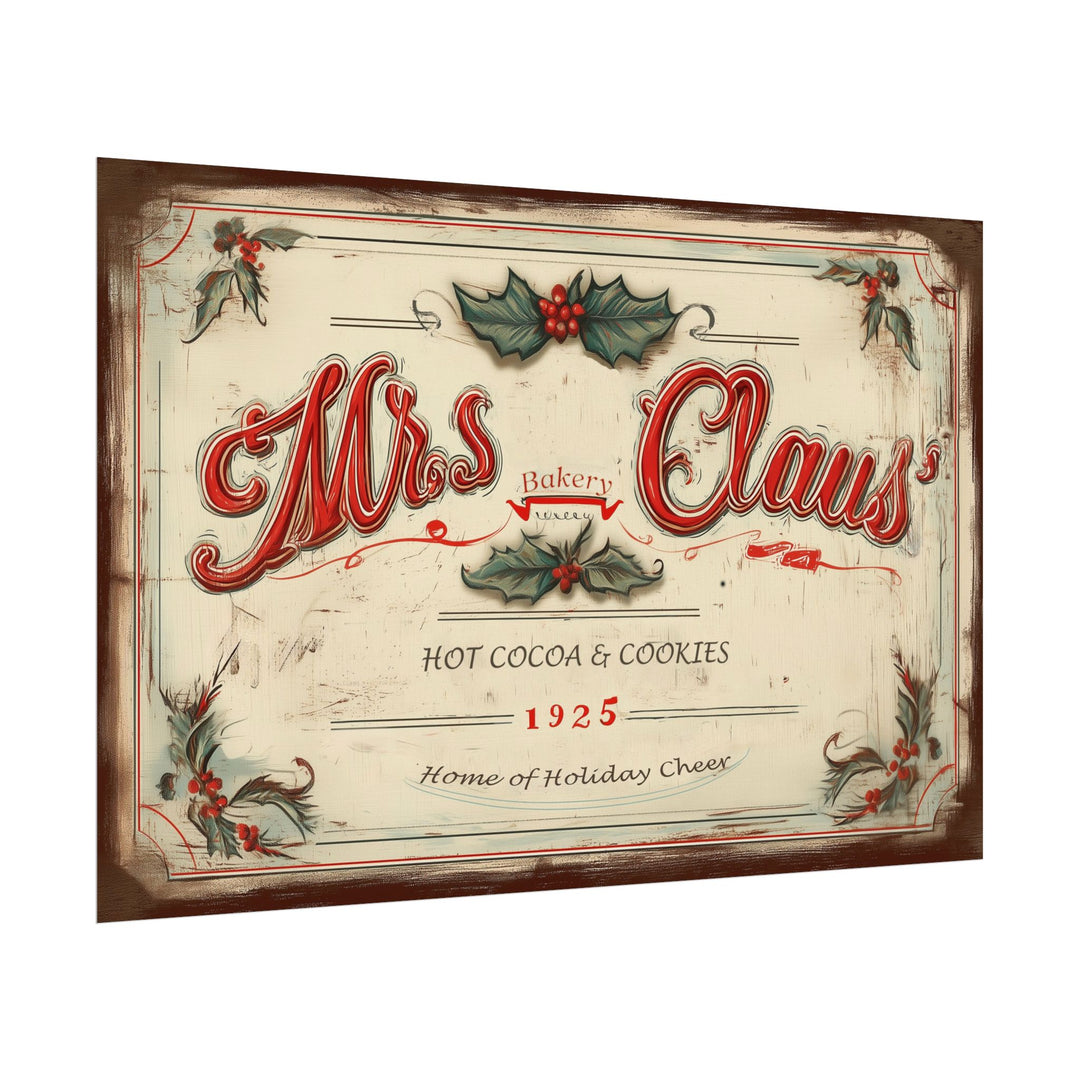 Mrs. Claus’ Bakery | Fine Art Print