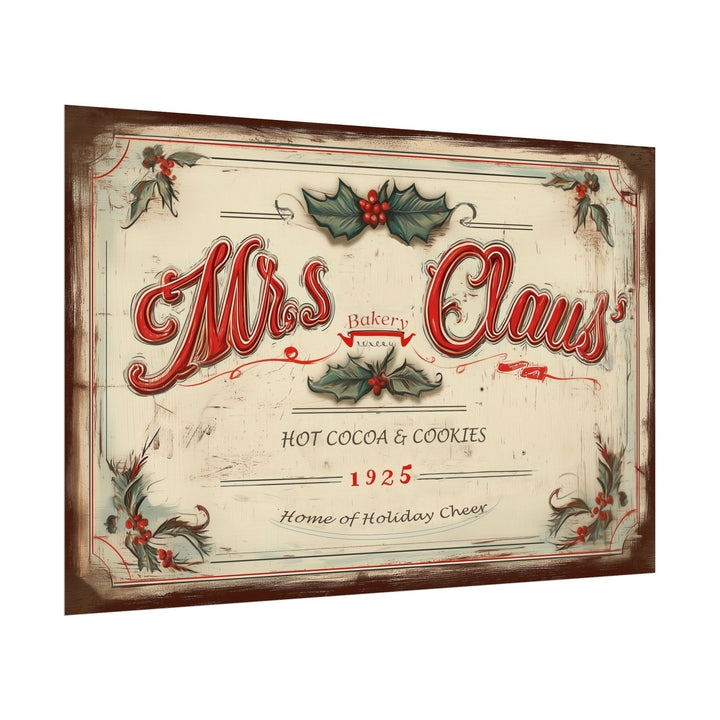 Mrs. Claus’ Bakery | Fine Art Print