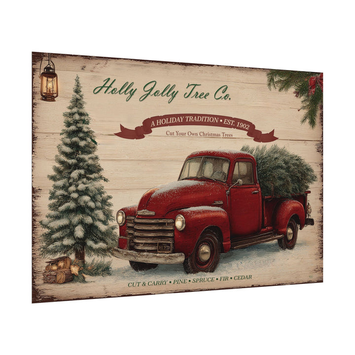The Holly Jolly Tree Co. | Christmas | Fine Art Print