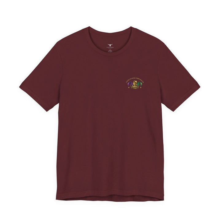 Mardi Gras Jester — New Orleans Carnival Tee - T-Shirt - Texas Cowboy Creations