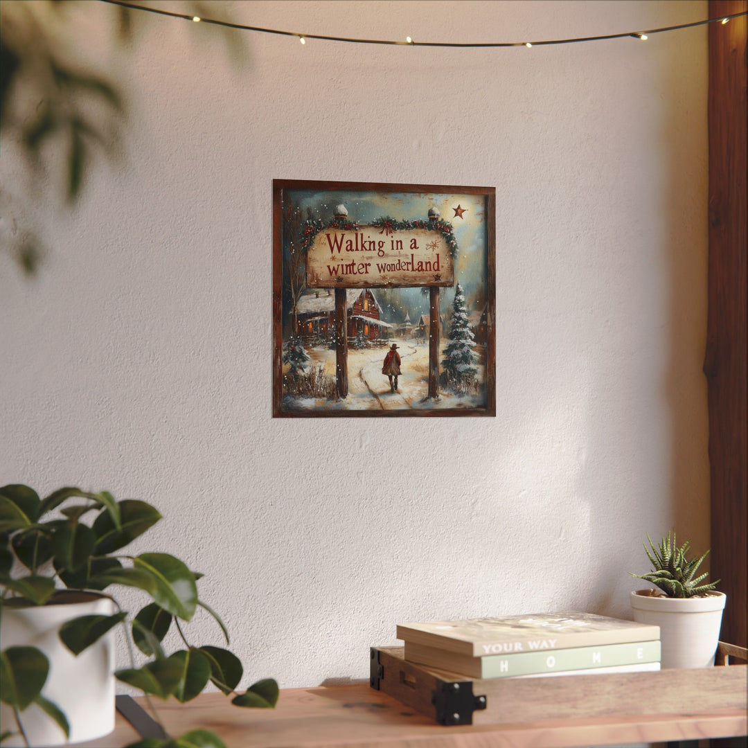 Walking in a Winter Wonderland | Fine Art Print