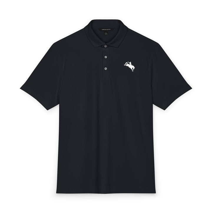 Ride It Out Polo | White | 8-Second Apparel