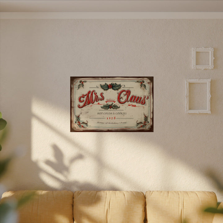 Mrs. Claus’ Bakery | Fine Art Print