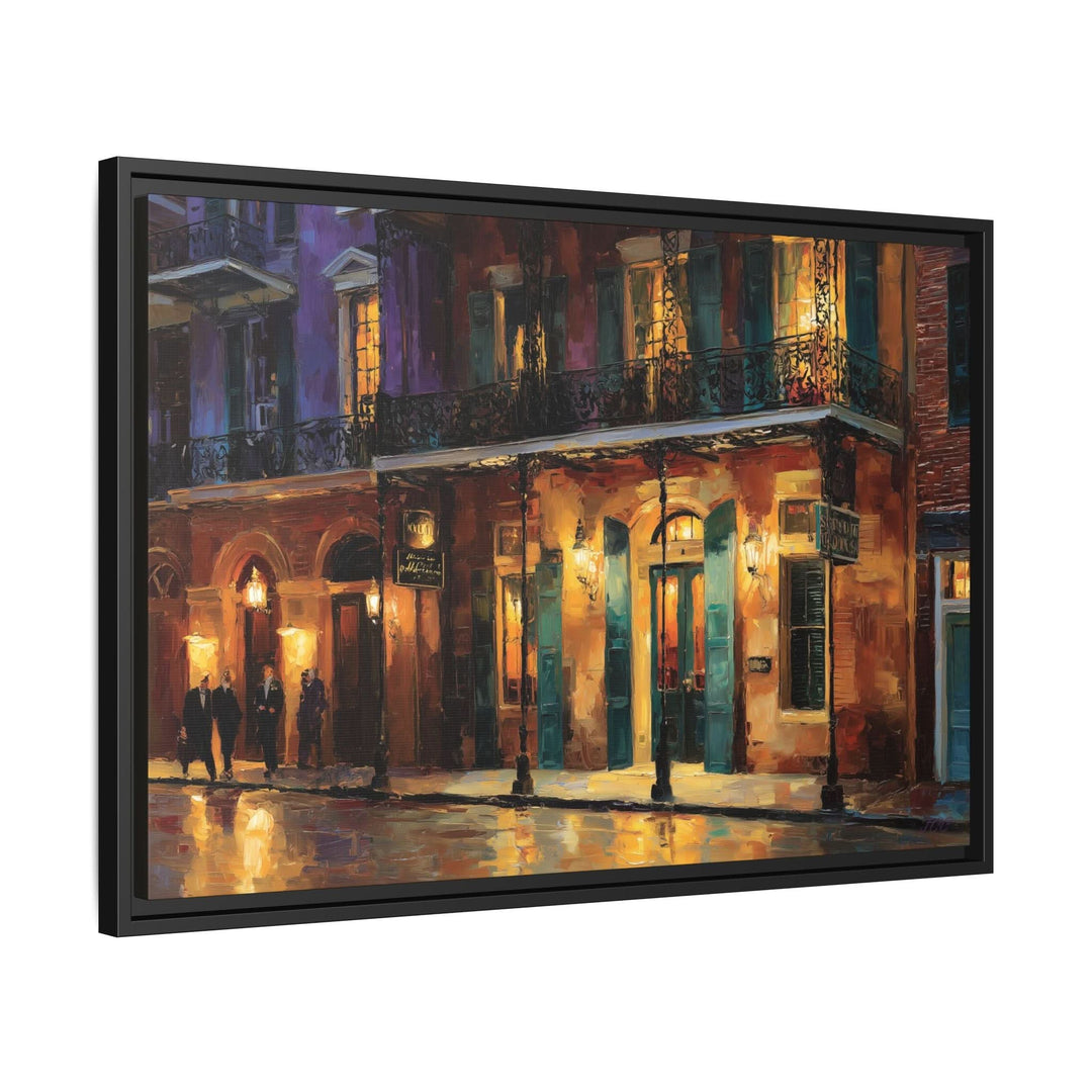 Lantern Light, French Quarter - Canvas - Texas Cowboy Creations