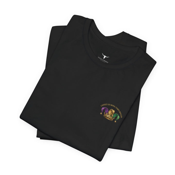 Mardi Gras Jester — New Orleans Carnival Tee - T-Shirt - Texas Cowboy Creations