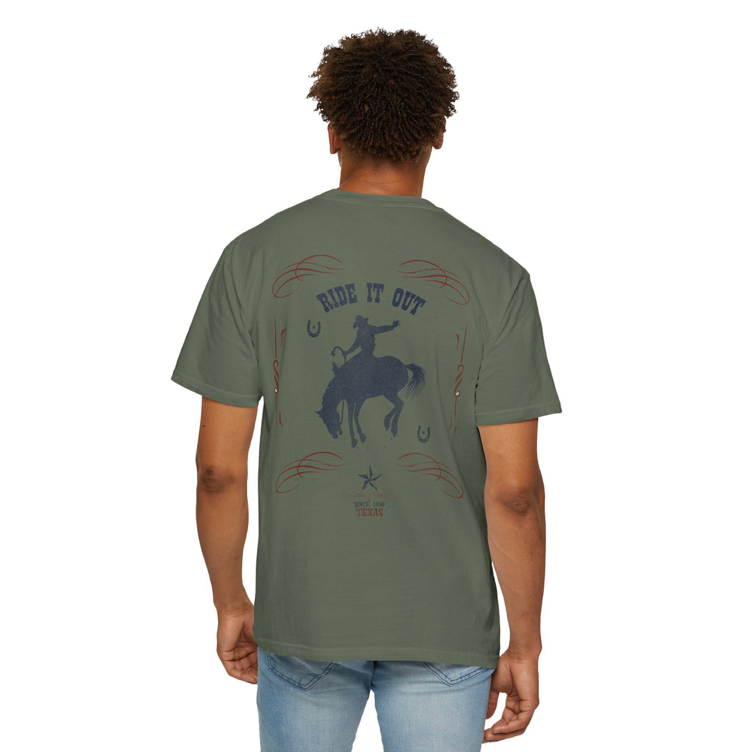 Ride It Out | Ranch & Rodeo Collection | Western Graphic Tee - Texas Cowboy Creations