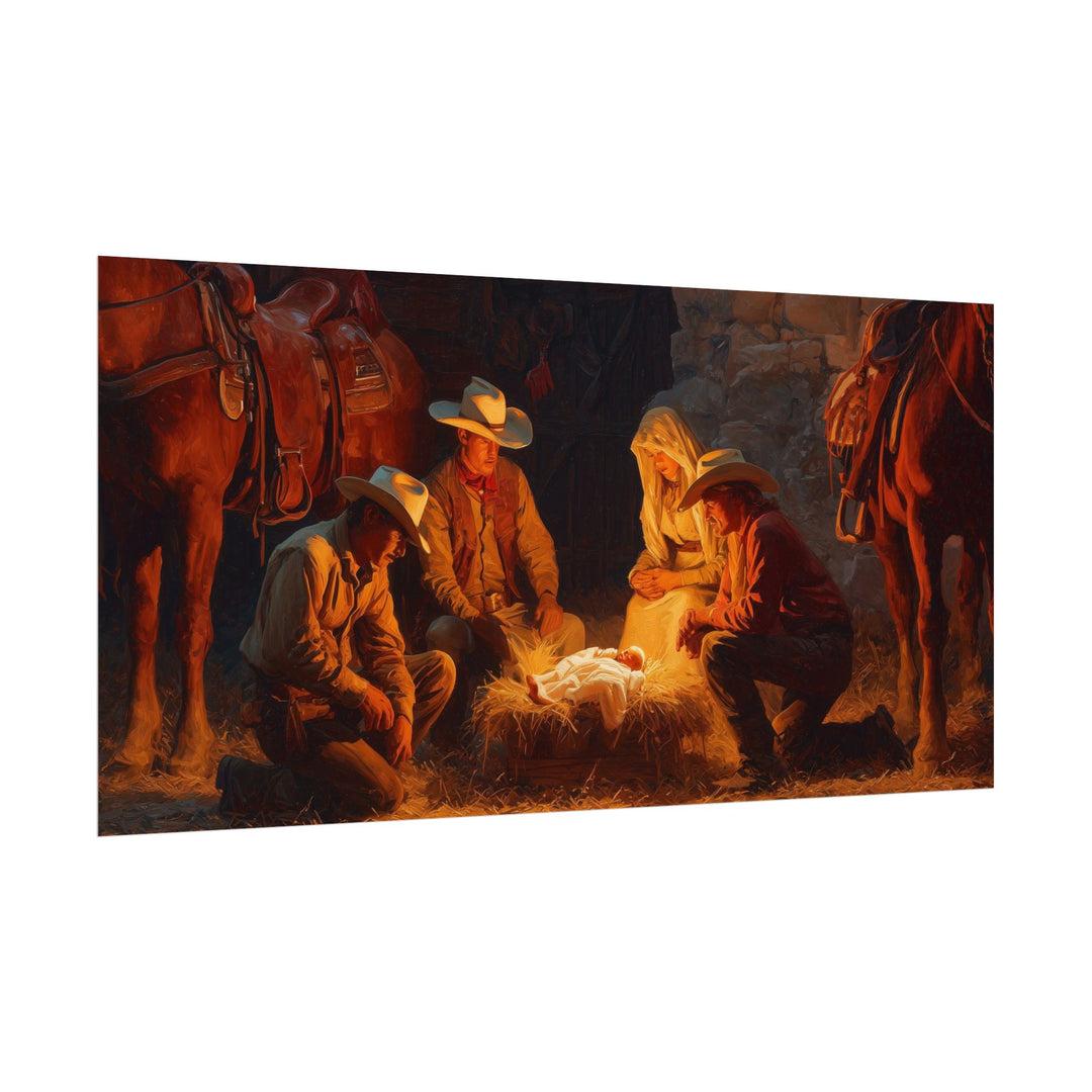 Cowboy Nativity | Fine Art Print