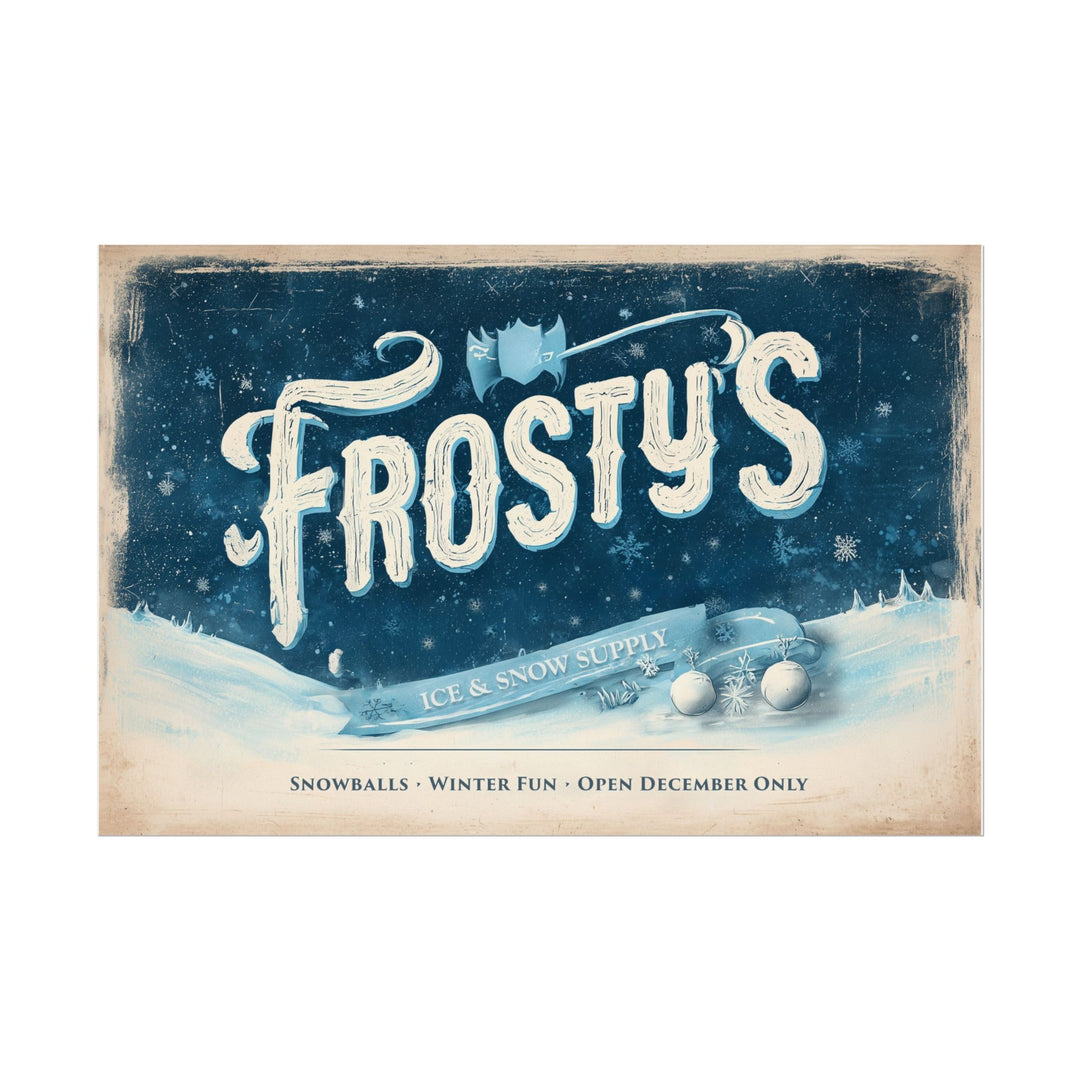 Frosty’s Ice & Snow Supply | Fine Art Print