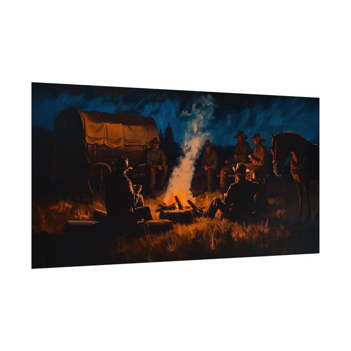 Campfire Tales – A Cowboy’s Night | Fine Art Print