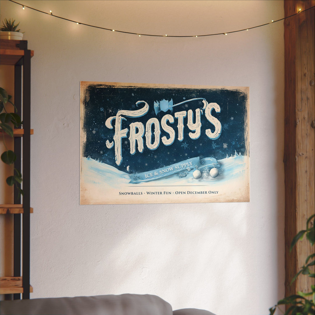 Frosty’s Ice & Snow Supply | Fine Art Print