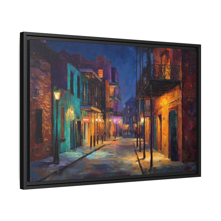 Quiet Night on Royal Street - Canvas - Texas Cowboy Creations