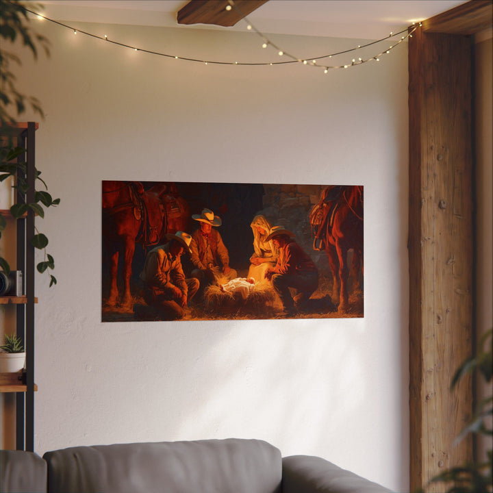 Cowboy Nativity | Fine Art Print