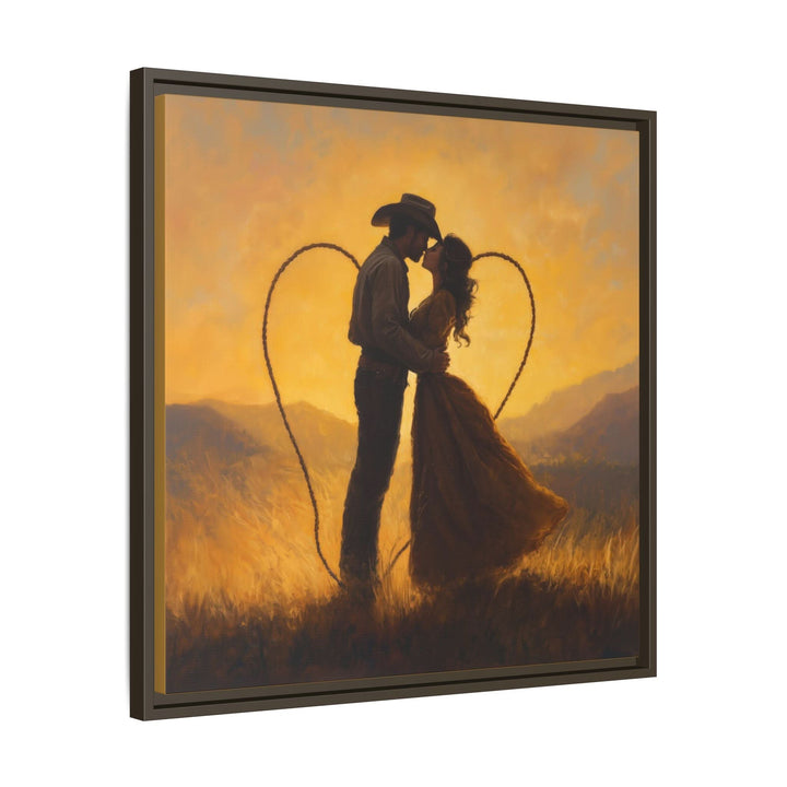 Lassoed in Love - Canvas - Texas Cowboy Creations