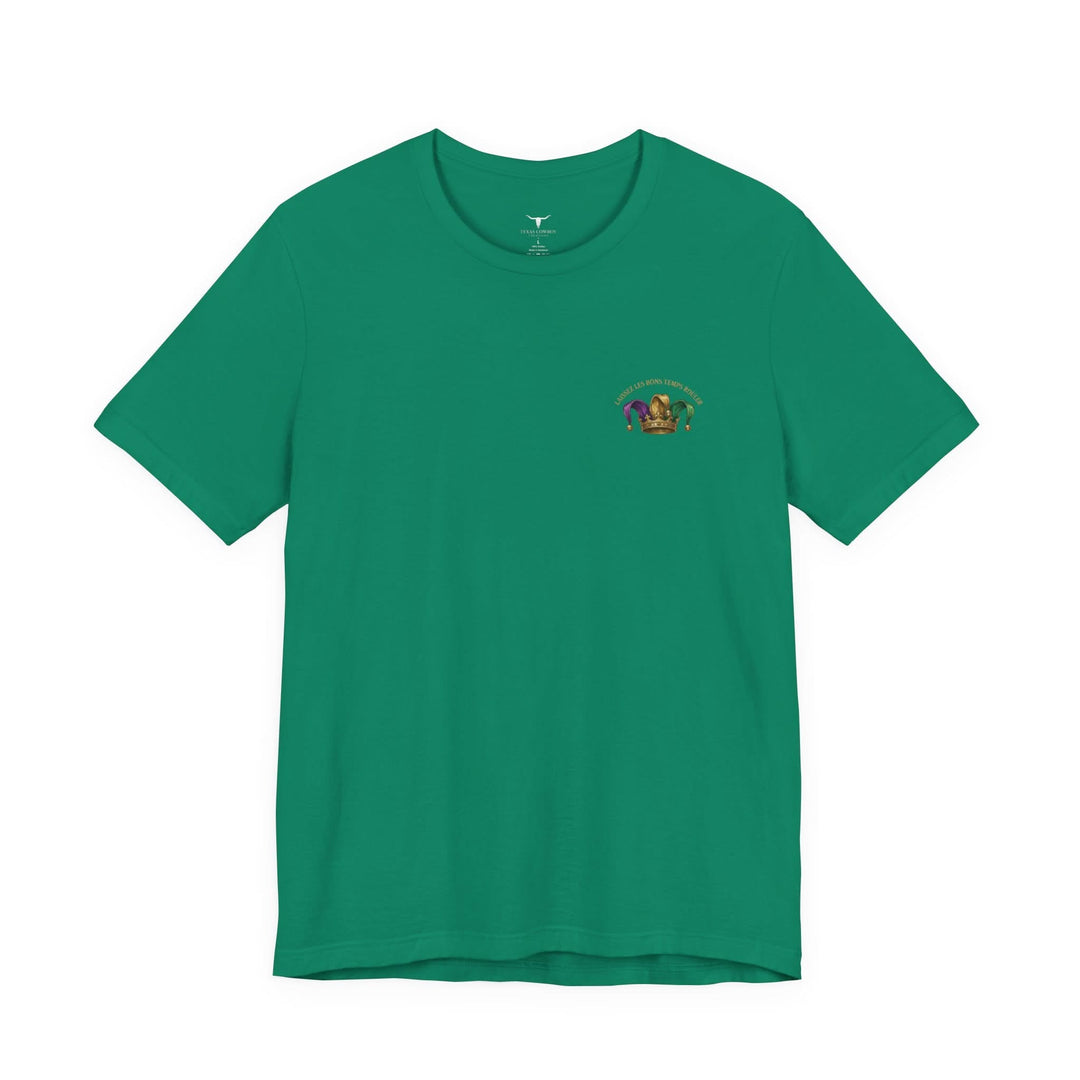 Mardi Gras Jester — New Orleans Carnival Tee - T-Shirt - Texas Cowboy Creations