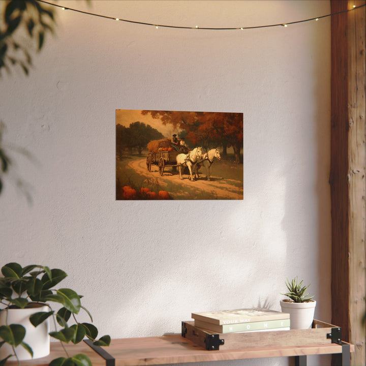 Fathers & Sons, Autumn Ride | Fine Art Print