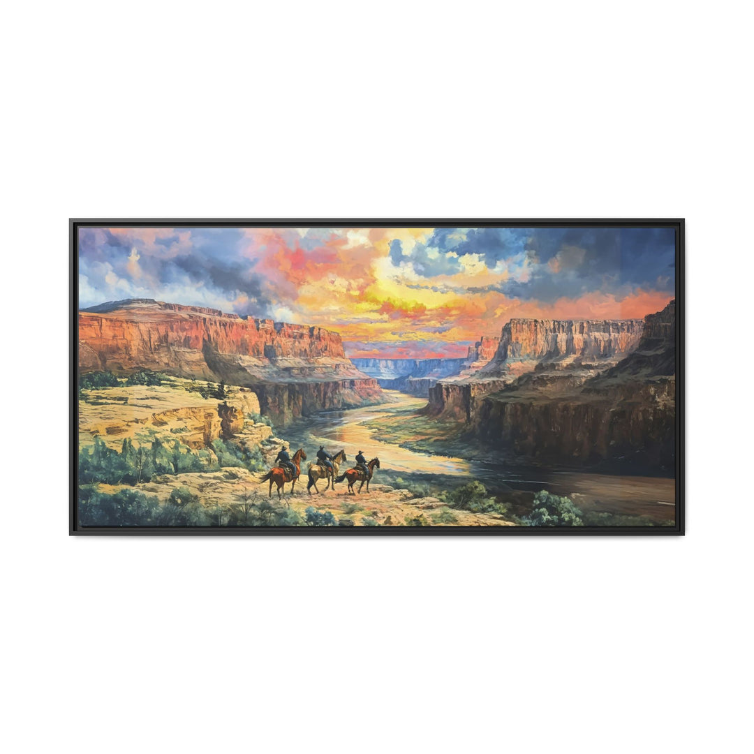 Riders Beneath the Painted Sky - Texas Cowboy Creations