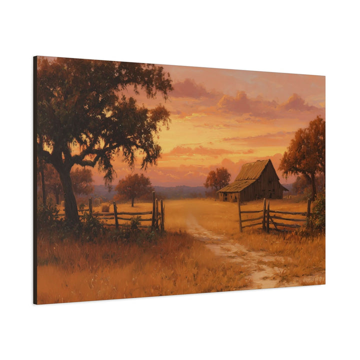 Where Time Rests - Canvas - Texas Cowboy Creations