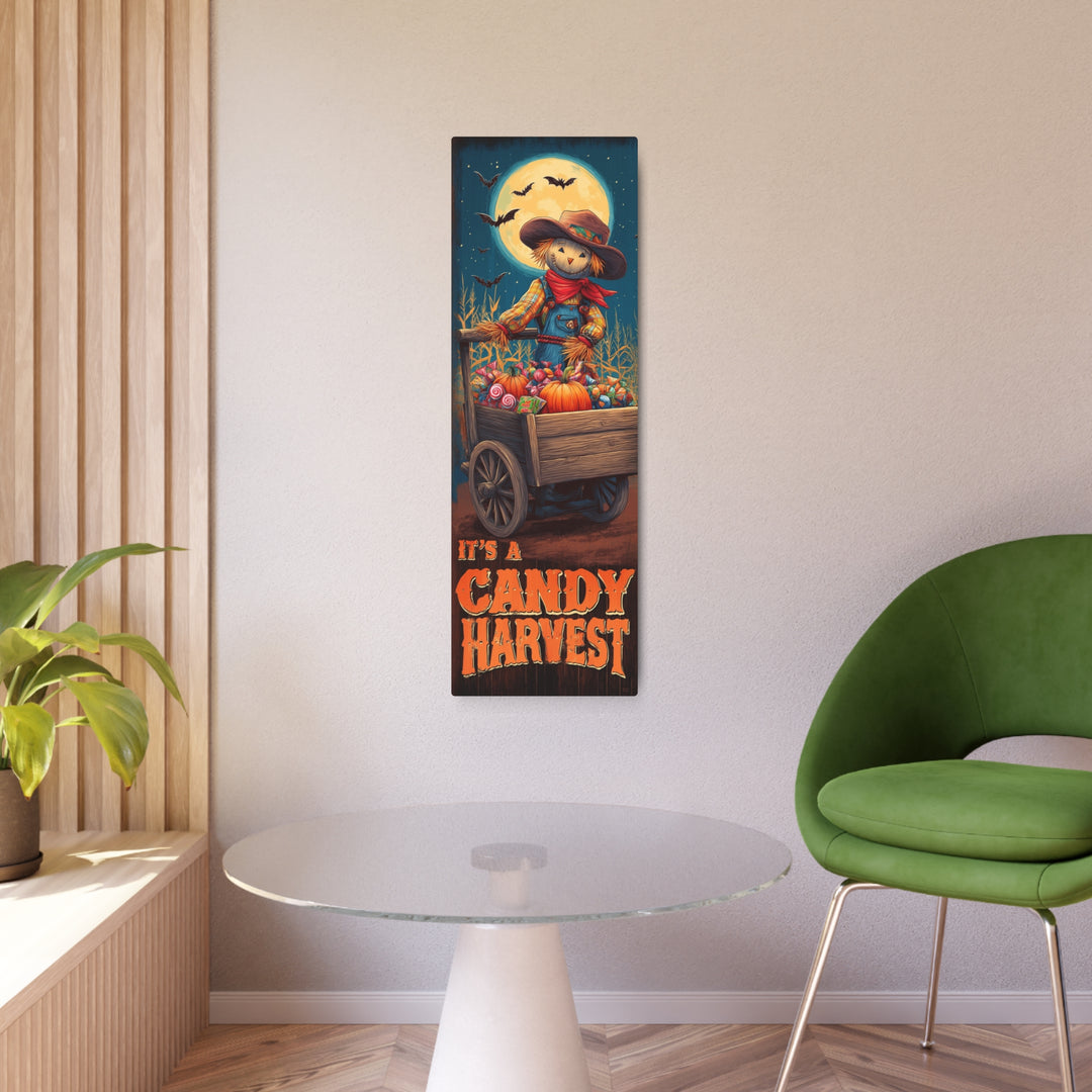 Candy Harvest – Wagon Scarecrow Halloween - Texas Cowboy Creations