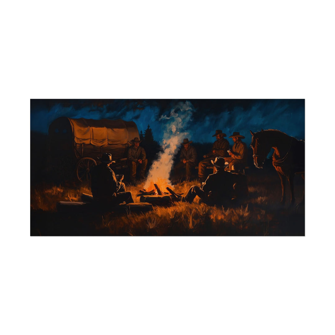 Campfire Tales – A Cowboy’s Night | Fine Art Print