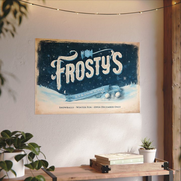 Frosty’s Ice & Snow Supply | Fine Art Print