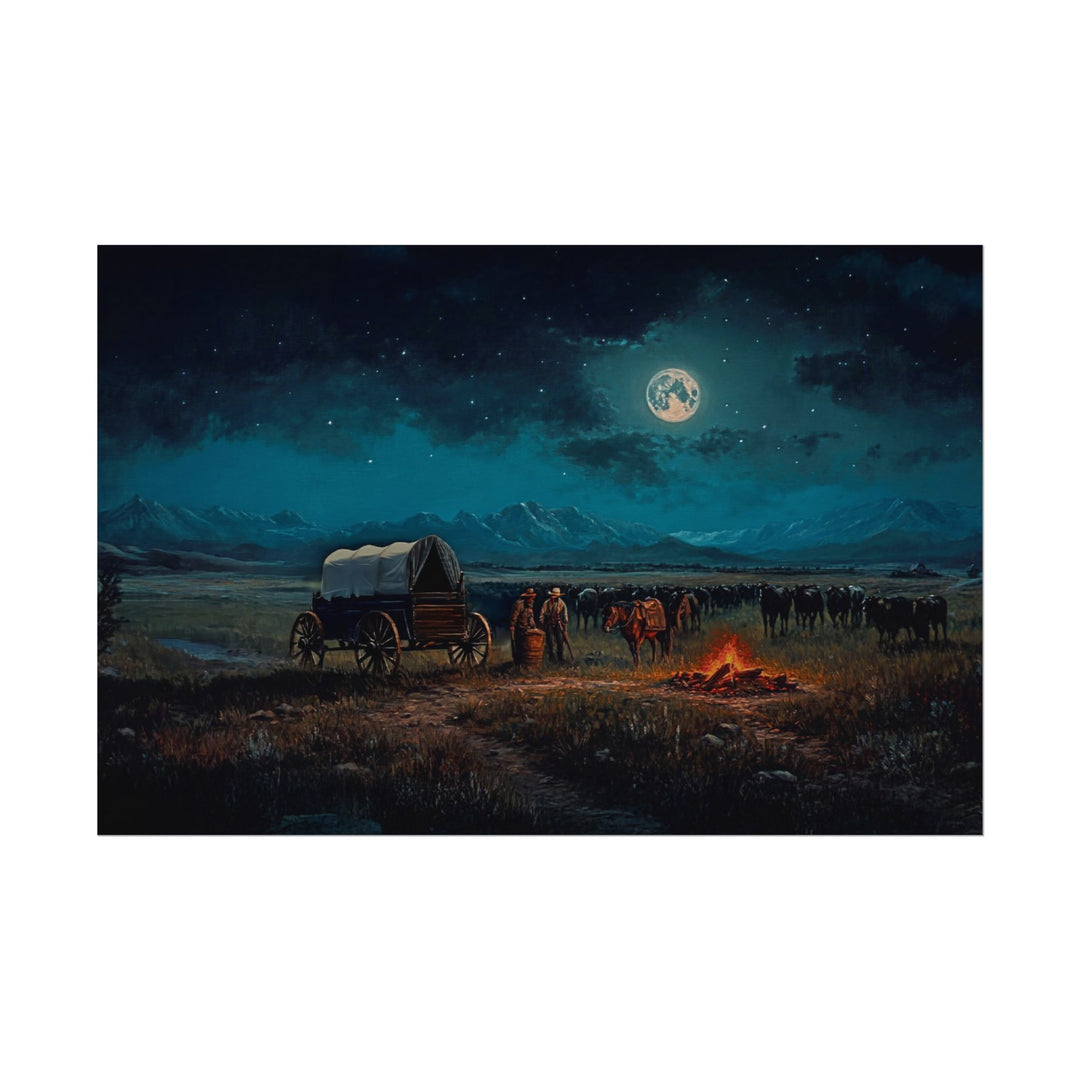 Under the Moonlit Sky | Fine Art Print