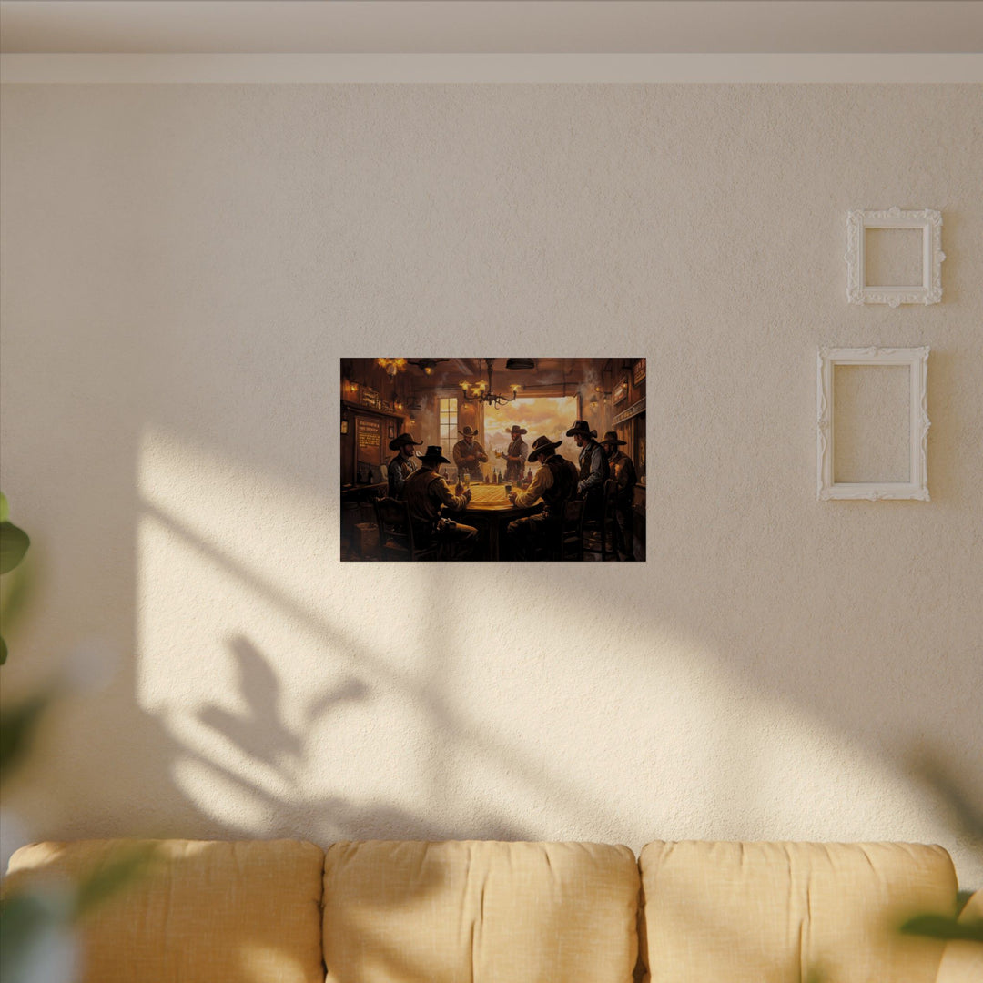 Cards and Cowboys | Fine Art Print
