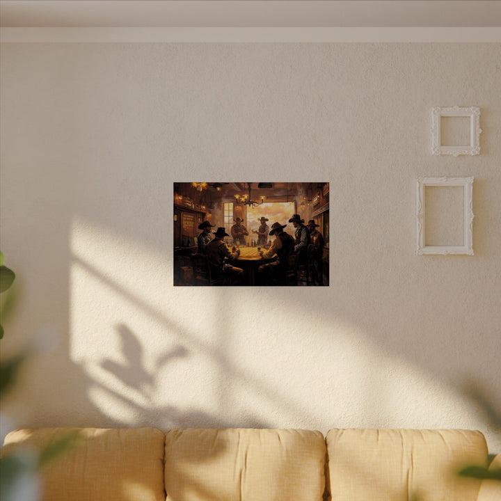 Cards and Cowboys | Fine Art Print