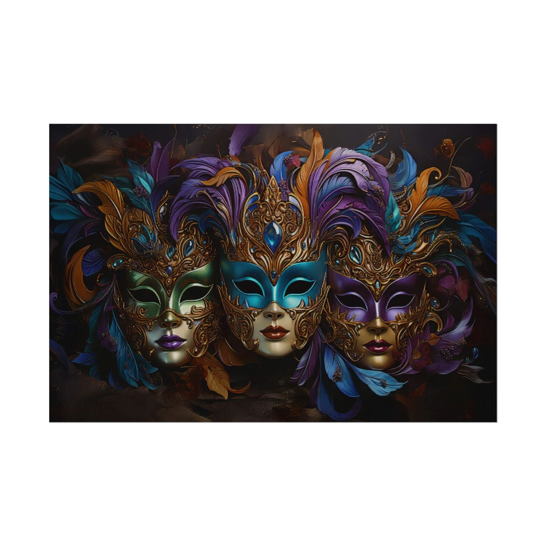 Royal Court of Mardi Gras | Fine Art Print - Poster - Texas Cowboy Creations