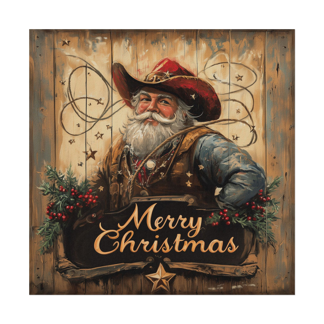 Lone Star Santa | Fine Art Print