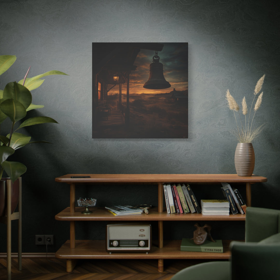 Echoes of the Frontier - Square Canvas - Texas Cowboy Creations