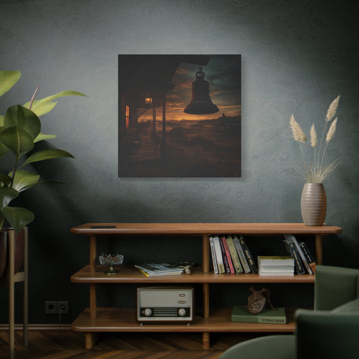 Echoes of the Frontier - Square Canvas - Texas Cowboy Creations