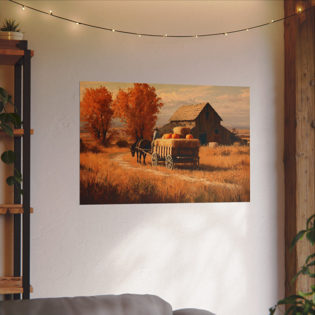 Autumn Evenings with Grampa | Fine Art Print