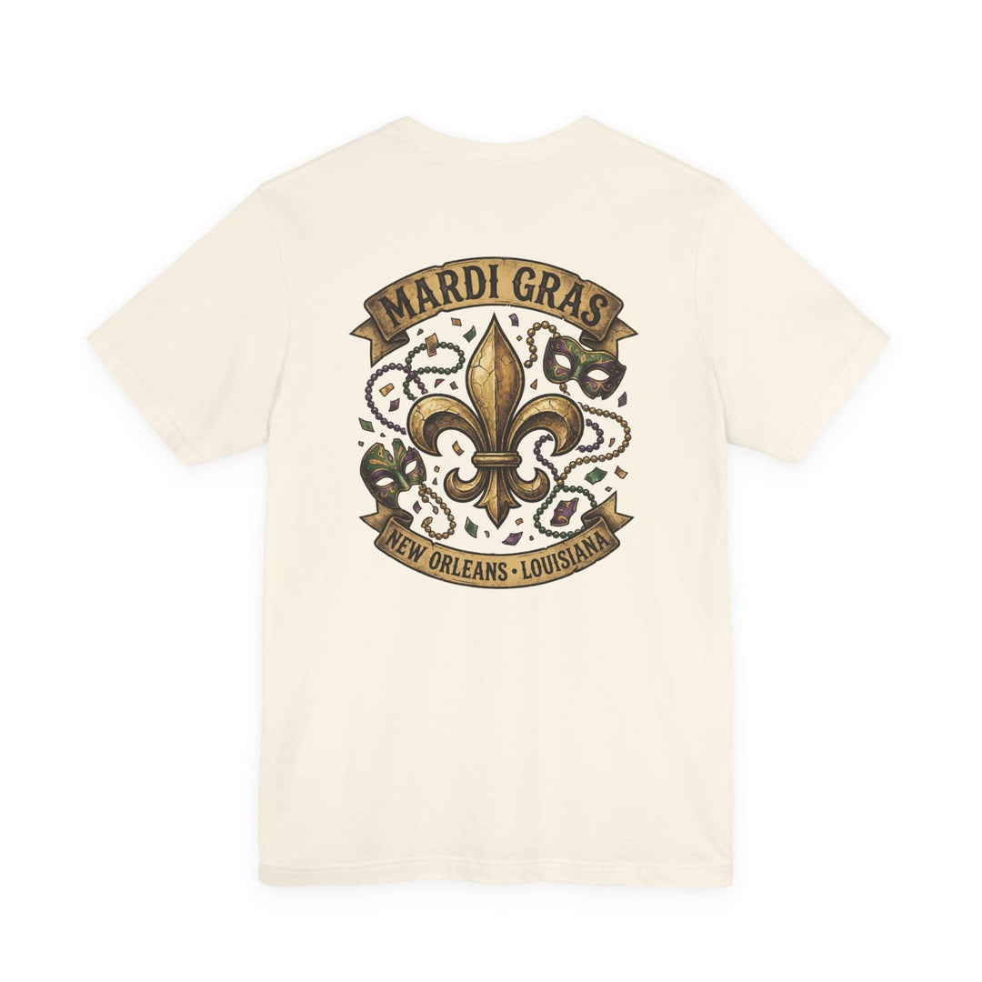 Mardi Gras Fleur - de - Lis Tee | New Orleans, Louisiana - T-Shirt - Texas Cowboy Creations