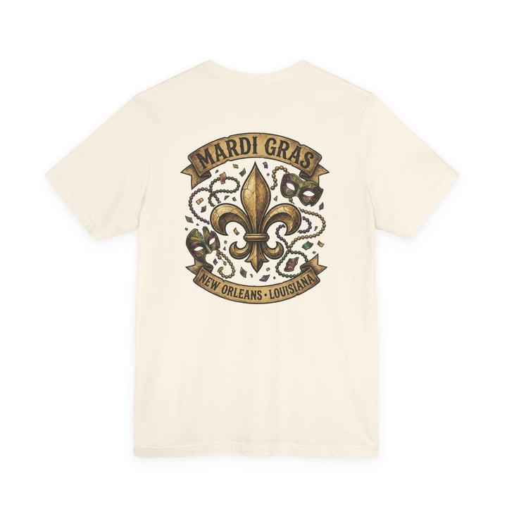 Mardi Gras Fleur - de - Lis Tee | New Orleans, Louisiana - T-Shirt - Texas Cowboy Creations