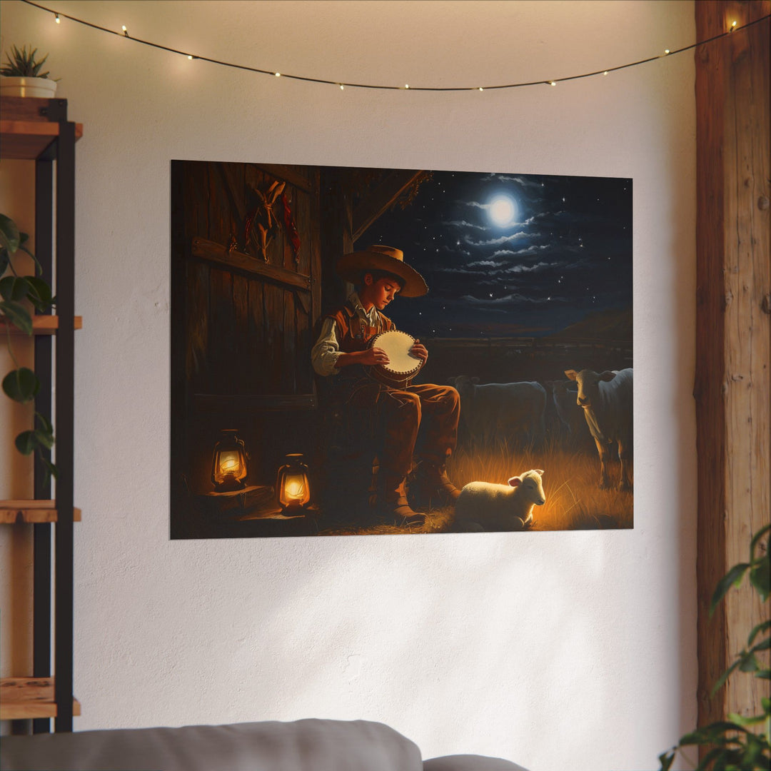 The Shepherd Boy’s Song | Christmas | Fine Art Print