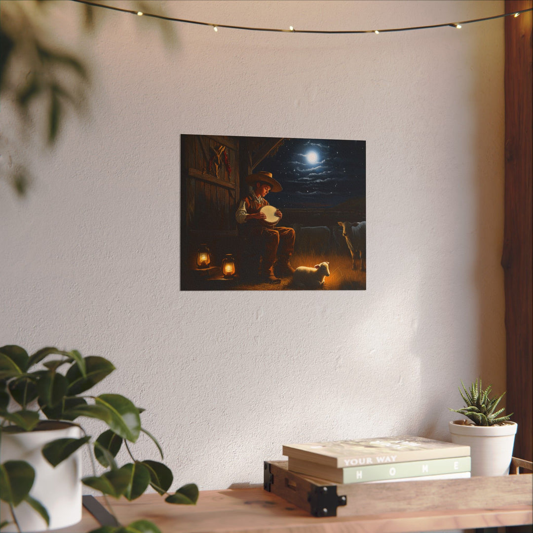 The Shepherd Boy’s Song | Christmas | Fine Art Print