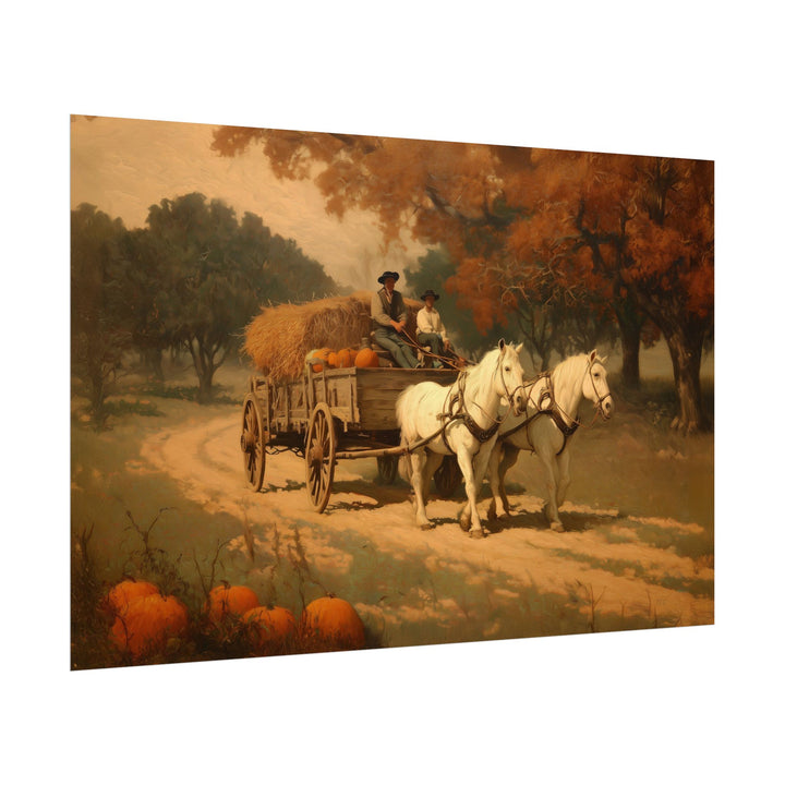 Fathers & Sons, Autumn Ride | Fine Art Print