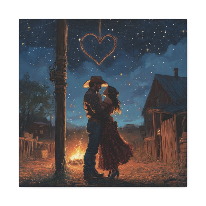 Under the Lone Star Sky - Canvas - Texas Cowboy Creations