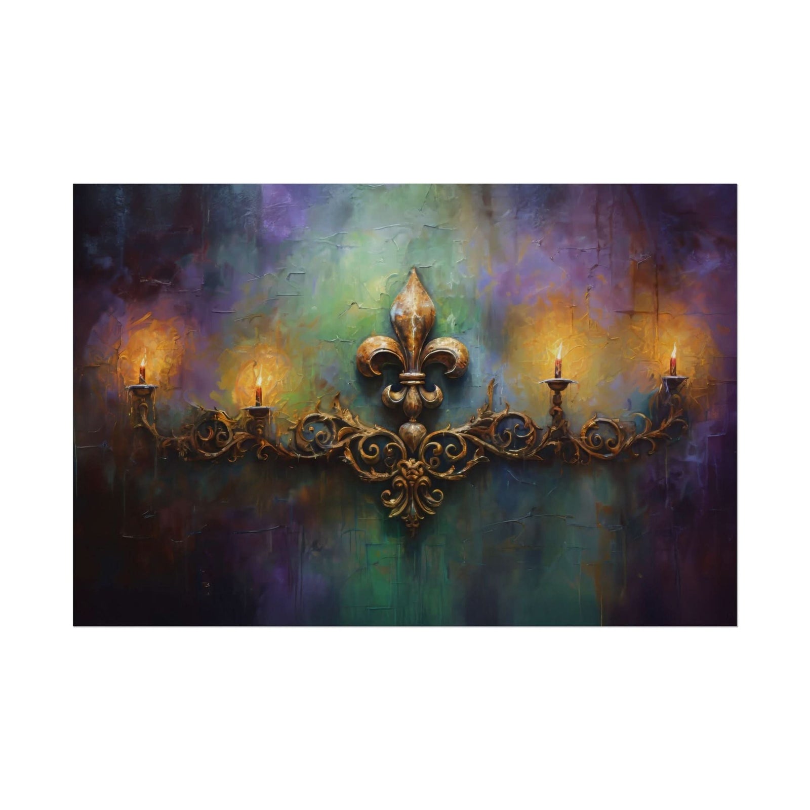 Crown of Candlelight | Fine Art Print - Poster - Texas Cowboy Creations