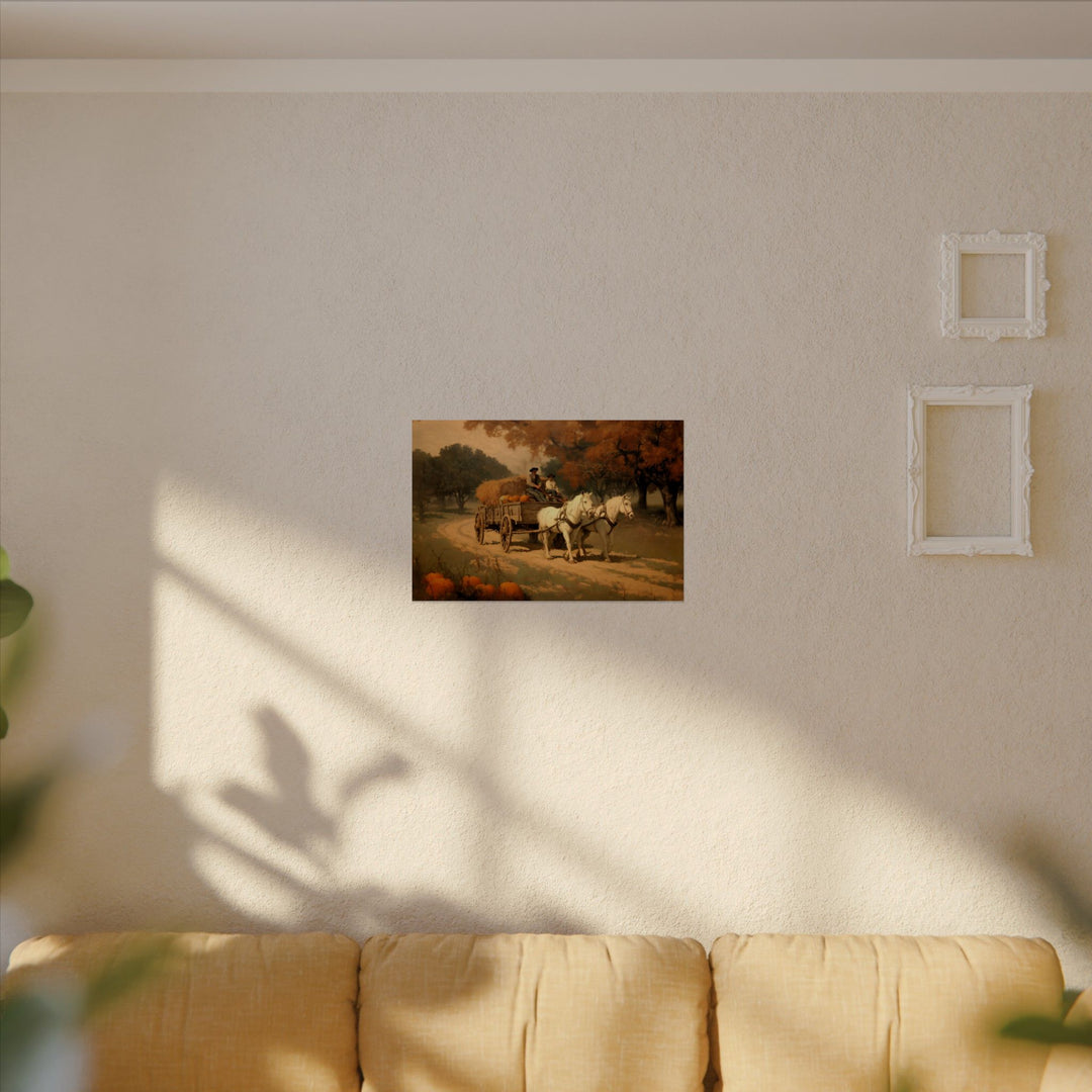 Fathers & Sons, Autumn Ride | Fine Art Print