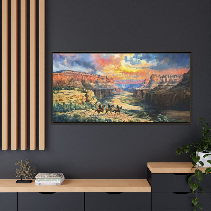 Riders Beneath the Painted Sky - Texas Cowboy Creations