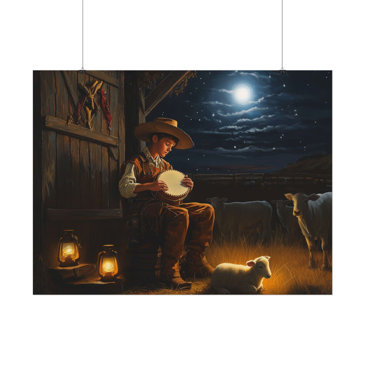 The Shepherd Boy’s Song | Christmas | Fine Art Print
